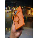 Magnetic Charging Ring Stander Full Cover Hybrid Anti-Slip Hard PC Soft TPU Phone Case for Samsung Galaxy