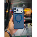 Luxury Denim Texture Magsafe Magnetic Stand Case for iPhone