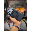 Luxury Denim Texture Magsafe Magnetic Stand Case for iPhone