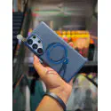 Luxury Denim Texture Magsafe Magnetic Stand Case for Samsung Galaxy