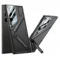 Luxury GKK Plating Camera Glass Protective Kickstand Case for Samsung Galaxy S26 S25 S24 S23 S22 Ultra