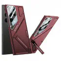 Luxury GKK Plating Camera Glass Protective Kickstand Case for Samsung Galaxy S26 S25 S24 S23 S22 Ultra