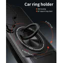 Samsung Ultra Series Magnetic Ring Stand Case with Camera Slide Cover for Samsung Galaxy