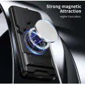 Samsung Ultra Series Magnetic Ring Stand Case with Camera Slide Cover for Samsung Galaxy