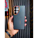 BIGC Brand Side Rubber Bumper Hard Carbon Case For Samsung Galaxy