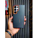 BIGC Brand Side Rubber Bumper Hard Carbon Case For Samsung Galaxy