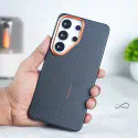 BIGC Brand Side Rubber Bumper Hard Carbon Case For Samsung Galaxy