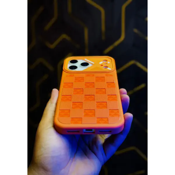 Ultra Slimfit  PU Leather Texture Gaming Case for iPhone 