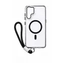 Anti Yellow Crystal Clear Camera Stand Windows Protective with Ribbon Case For Samsung Galaxy