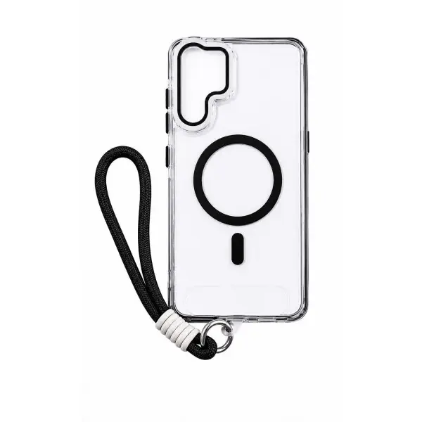 Anti Yellow Crystal Clear Camera Stand Windows Protective with Ribbon Case For Samsung Galaxy