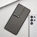 Piblue Leather Camshield Phone Case for Samsung Galaxy