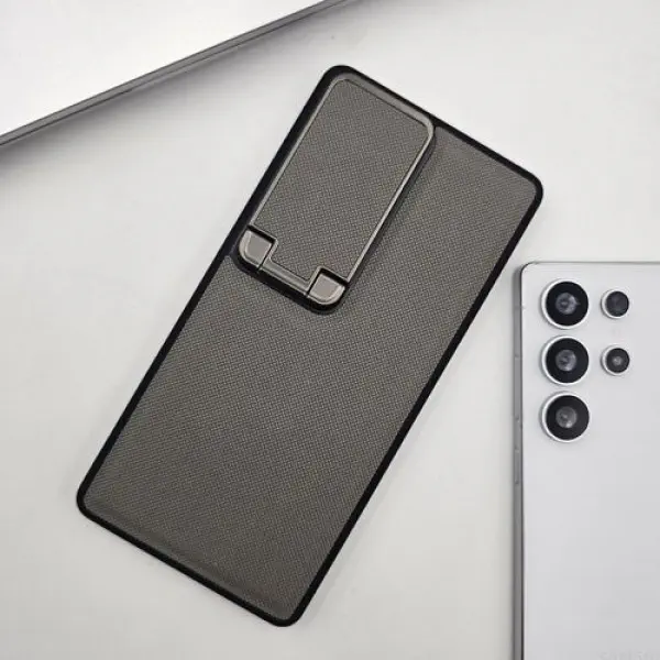 Piblue Leather Camshield Phone Case for Samsung Galaxy