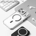 Sanptoch Clear Shockproof Magsafe Lens Stand Phone Case For iPhone