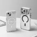 Sanptoch Clear Shockproof Magsafe Lens Stand Phone Case For iPhone
