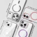 Sanptoch Clear Shockproof Magsafe Lens Stand Phone Case For iPhone