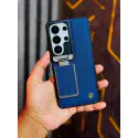 Piblue Leather Camshield Phone Case for Samsung Galaxy