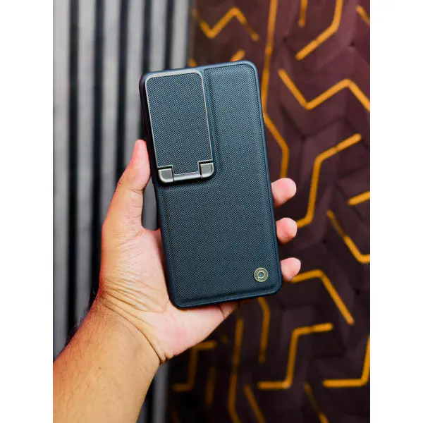 Piblue Leather Camshield Phone Case for Samsung Galaxy