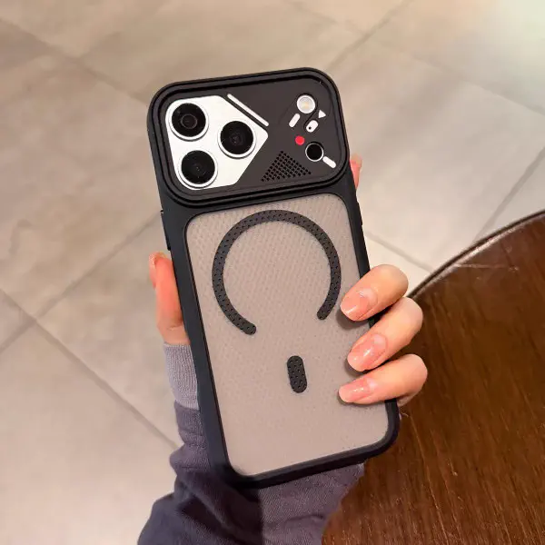 Luxury Frosted MagSafe Magnetic Shield Case for iPhone