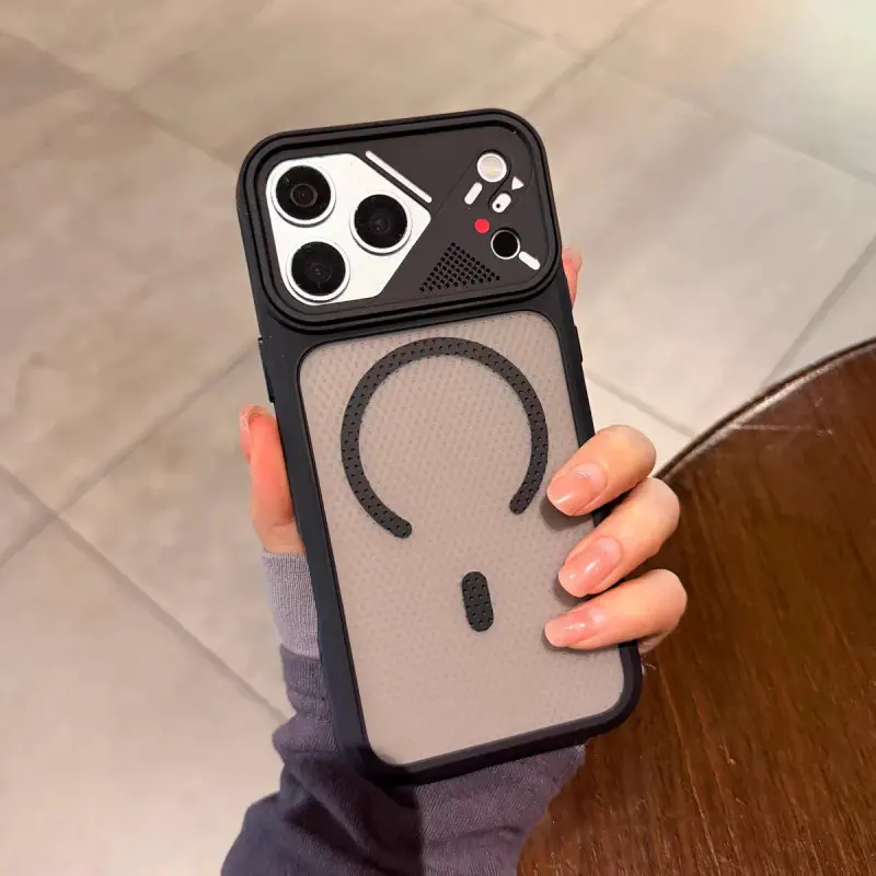 Luxury Frosted MagSafe Magnetic Shield Case for iPhone