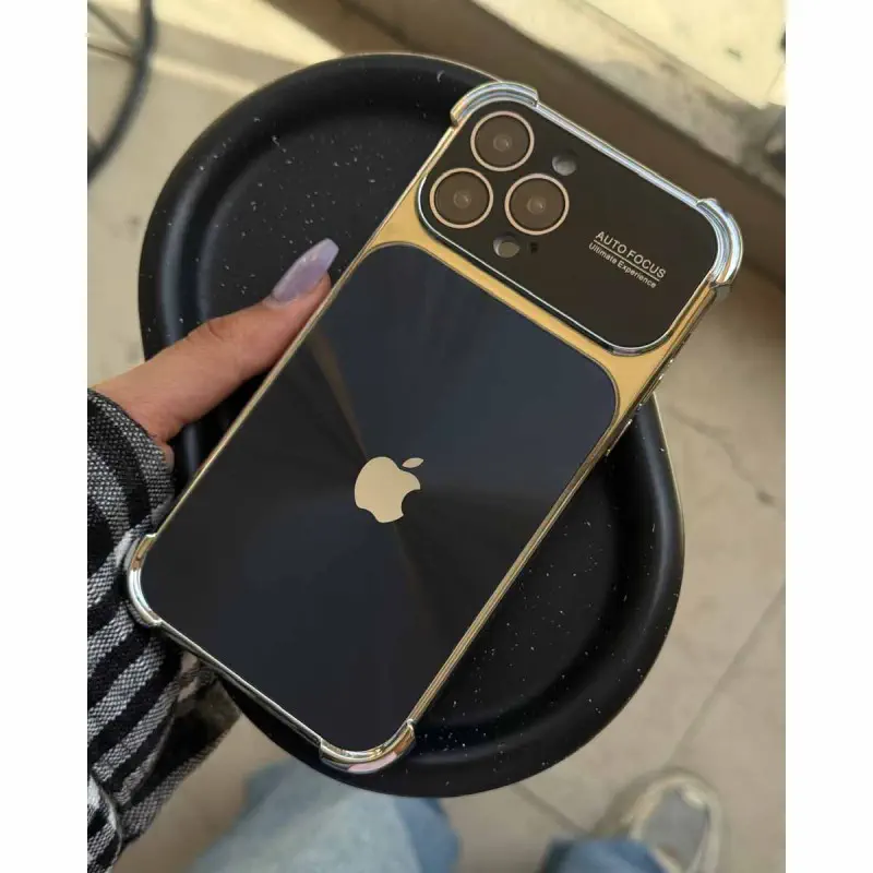 Fashionable Glossy Laser Phone Case Compatible with iPhone 