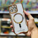 Golden Bumper MagSafe Drop Tested Electroplated iPhone Cover