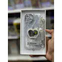 Pearl Rhinestone Bracelet Phone Case With Camera Protector For iPhone