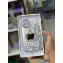Pearl Rhinestone Bracelet Phone Case With Camera Protector For iPhone