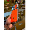 Ferrari  Premium Leather Finish Case – For iPhone 