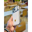 Ferrari  Premium Leather Finish Case – For iPhone 