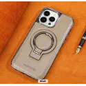 R.MBMAX Premium Leather with metal Stand case.