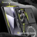 Premium Camera Slide + Ring Kickstand Case – For Samsung Galaxy Ultra