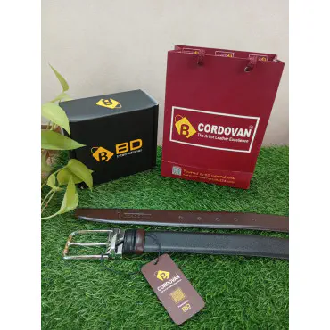 Golden  Chrome Formal Belt 