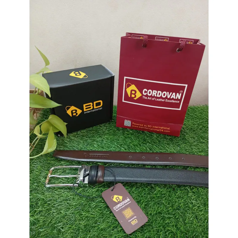 Golden  Chrome Formal Belt 