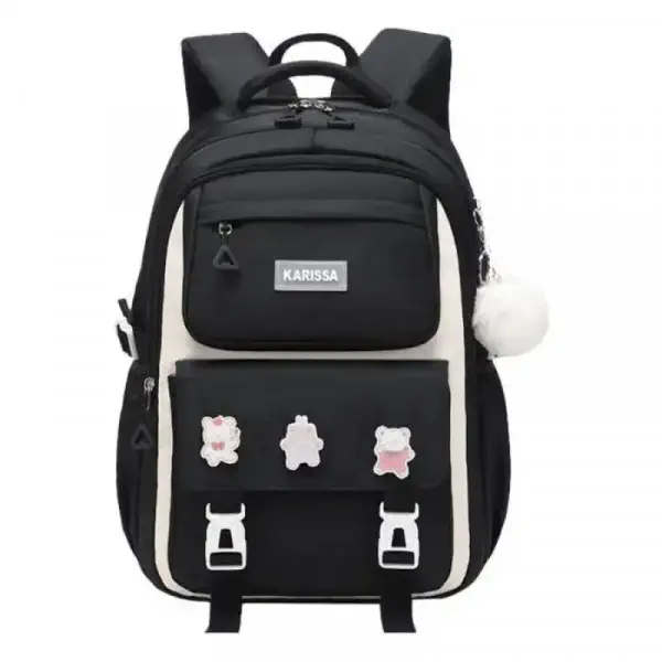 Waterproof School Bag (black Color)