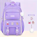 waterproof school bag(purple)