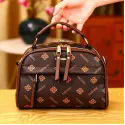 Genuine Soft Leather Handbag(Print color)