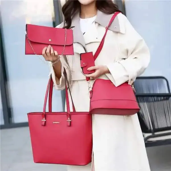 ৪ পিসের ফুল কম্বো সেট(red color )