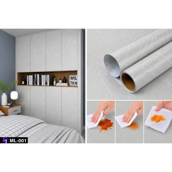 Marbel pvc self adisive sticker