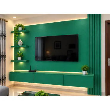 Green wall view ...