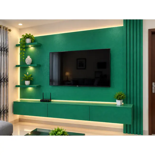 Green wall view 