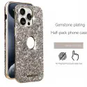 Fashion Electroplating Glitter Bling Magnetic Case for iPhone , Sparkle, Style & Wireless Convenience