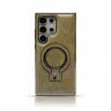 RMBMAX High-End Compatible PU Leather MagSafe Stand Case For Samsung Galaxy S25ultra S24ultra S23ultra