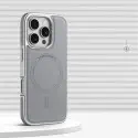 Luxury Business Plating Frame Leather Magnetic Wireless Charger Case for iPhone 13 To 16 Pro Max