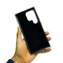 Super Finish PU Leather Kickstand Case For Samsung Galaxy