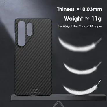 X-Level Ultathin Carbon Fiber Pattern Case Samsung Galaxy S23 S24  S25 Ultra
