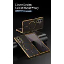 Samsung Galaxy Z Fold Cover Luxury Ultra Magnetic Case with Steel Film Shockproof Protection Phone Case