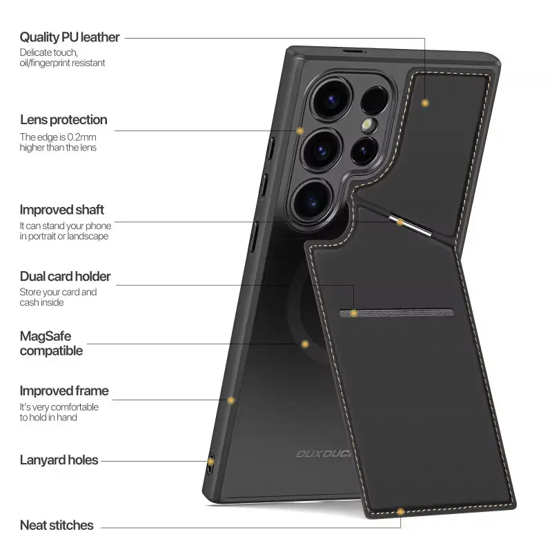 LUCKY SAMBO Phone Case For Samsung Magnetic bracket protective cover