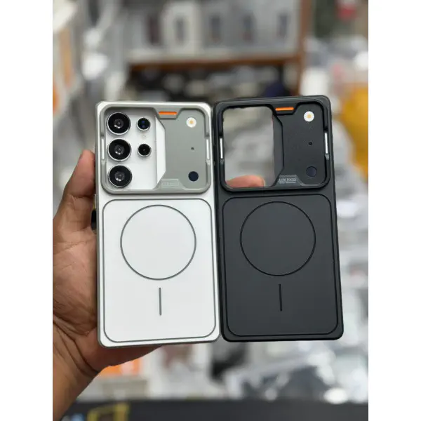 Matte Camera Guard MagSafe Phone Case for Samsung Galaxy