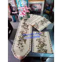High quality vintage dining table mat with runner