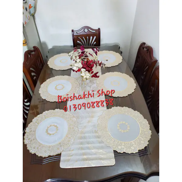 PVC, Dining Mat with runner
